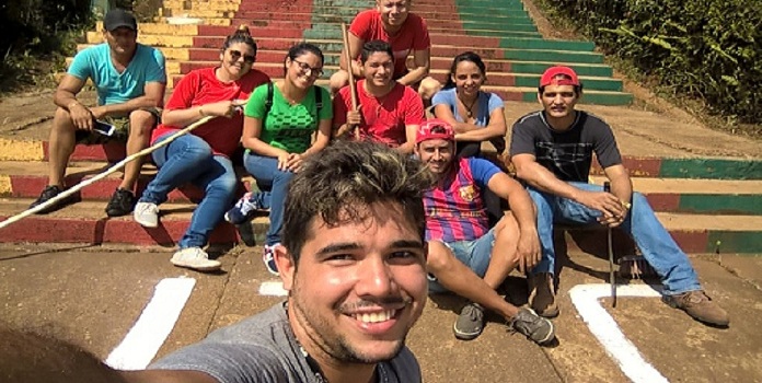 C/B trabajadores de la UJC en la Facultad Geología y Minas realiza trabajo voluntario