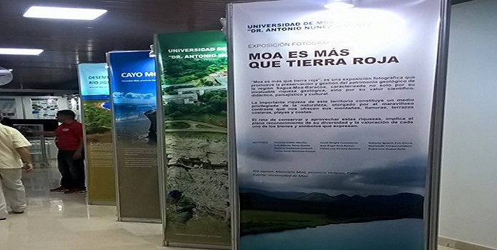 Inauguración de la exposición fotográfica “Moa es más que tierra roja”