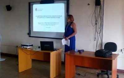 Realiza sesión científica la M.Sc. Mirtha Odalis Olivero Herrera