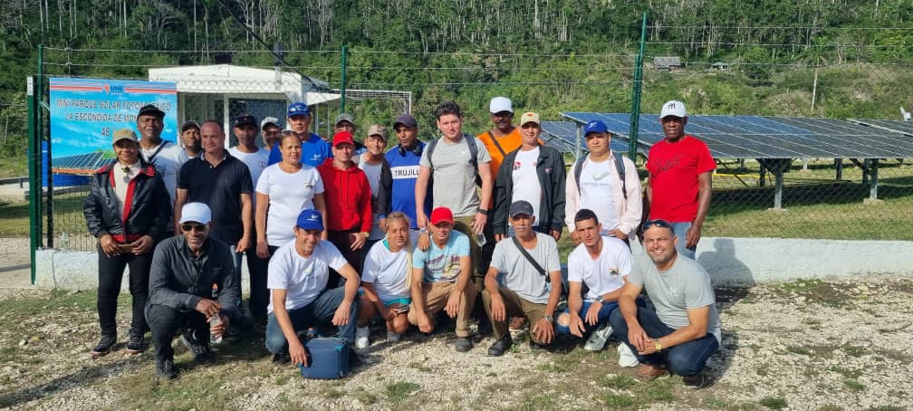 La Universidad de Moa participa en la puesta en marcha de parque fotovoltaico en comunidades rurales de Guantánamo