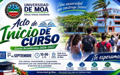 Nuevo curso académico: la Universidad de Moa amplía sus oportunidades de formación y desarrollo